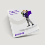 Beneva’s 2021 annual report cover page, highlighting the message "For us, what matters is you".