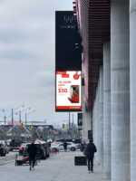 Case study Rogers Wrapped in red DOOH vertical