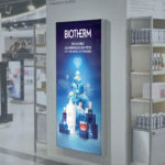 Out of home display showcasing Biotherm